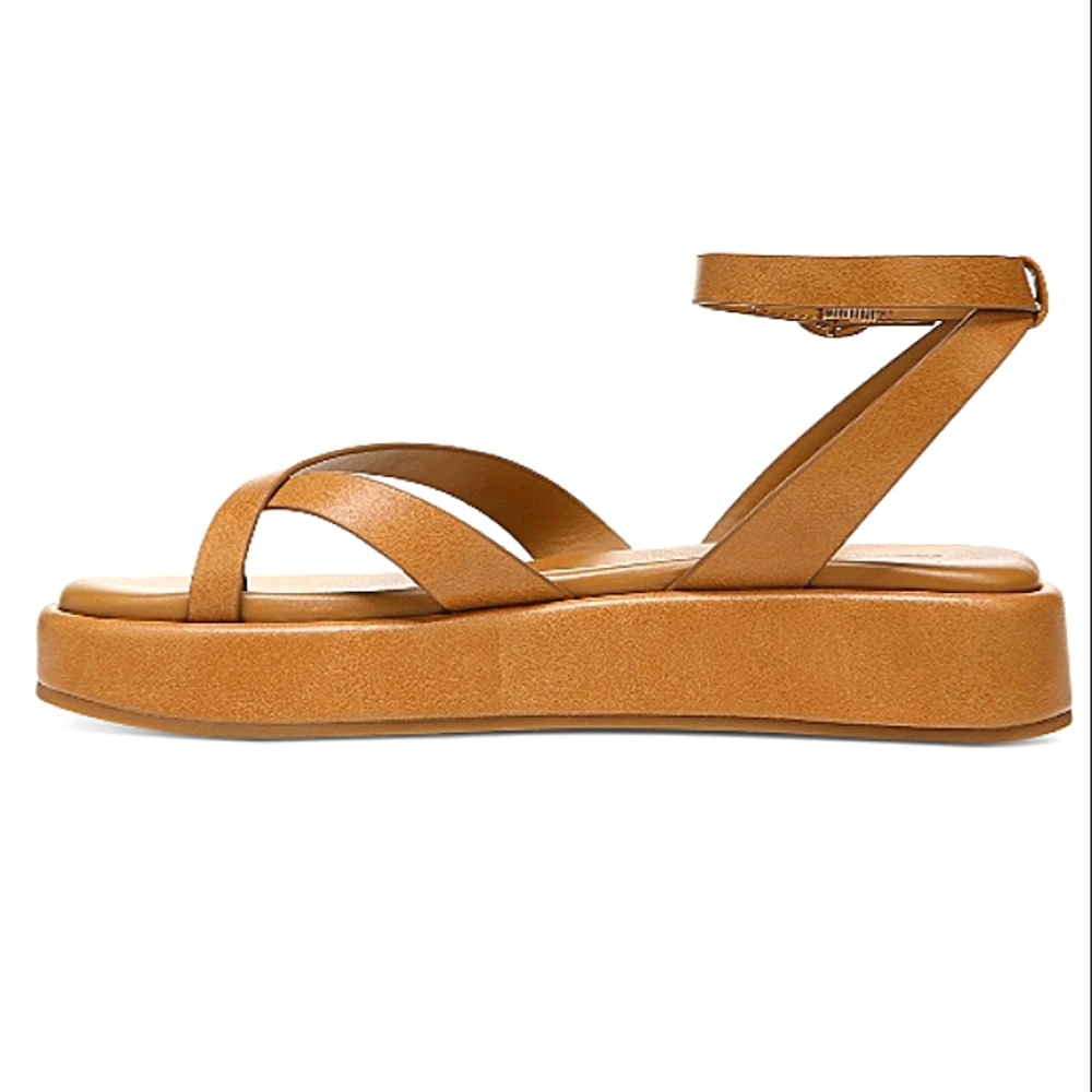 New w/Box Alfani Araa Vegan Leather Open Toe Adj Ankle Strap Padded Sandals Sz.8 - Picture 3 of 6